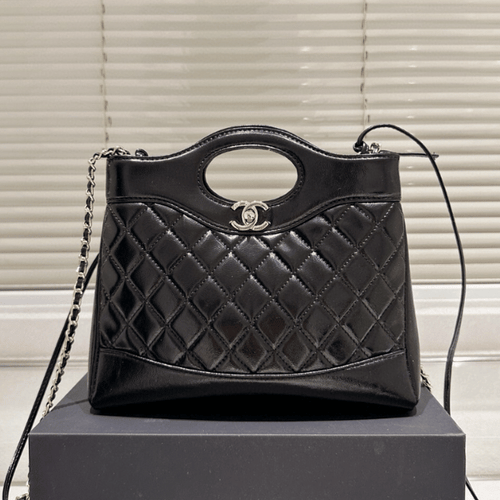 Chanel 31 Shopping Bag Black 13.8 Inches