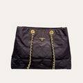 Prada Re Edition 1995 Re Nylon Tote Bag Black 16.5 Inches